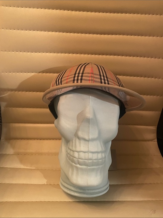 Burberry Other - Burberry Tan Plaid Clear  Panel Baseball Cap
